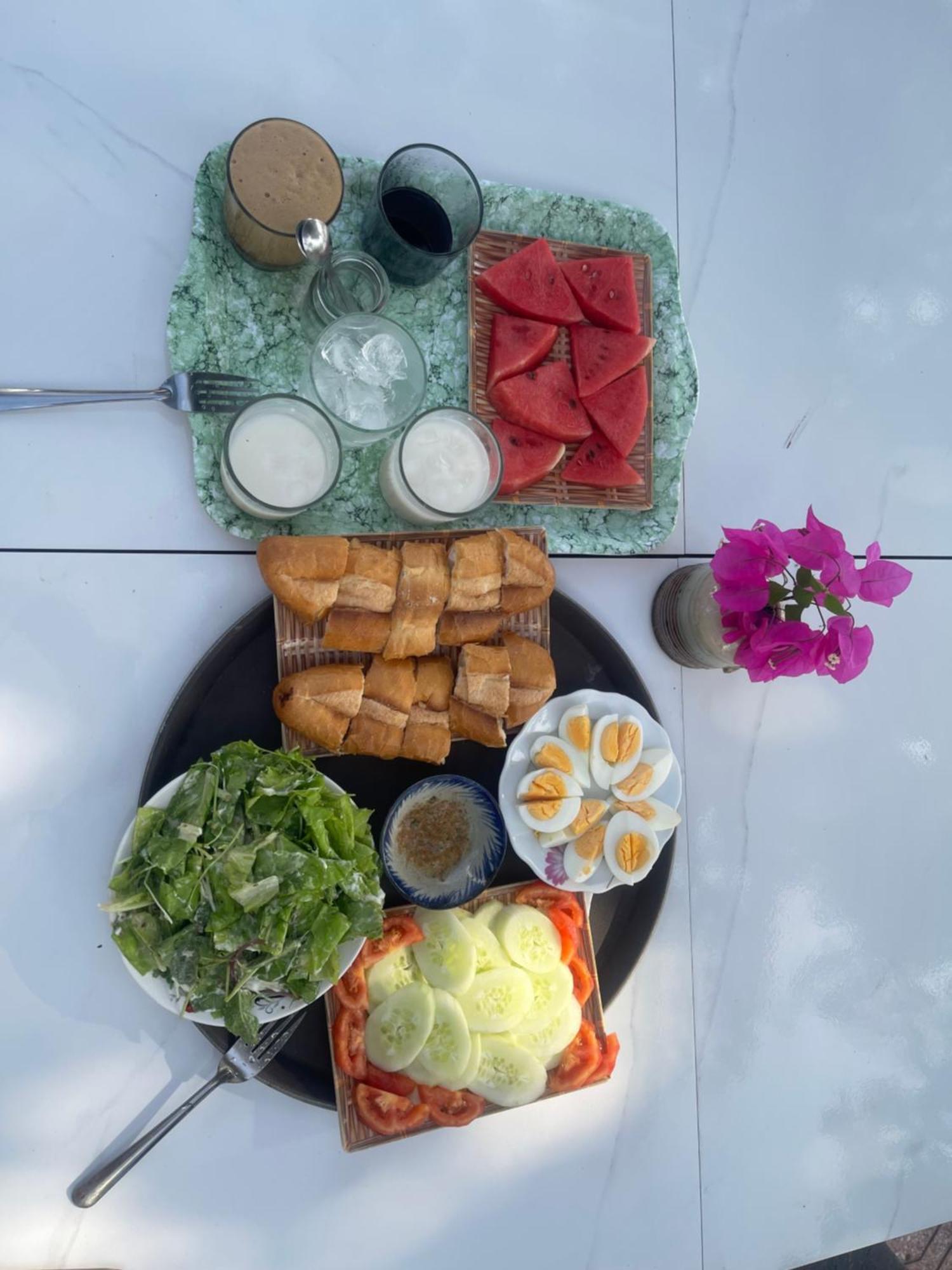 Moc Homestay- Near Bai Dai Beach Cam Lam エクステリア 写真
